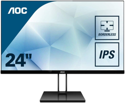 Монитор AOC 24" 24V2Q 1920x1080 1920x1080 IPS WLED 75Гц 5ms FreeSync HDMI DisplayPort