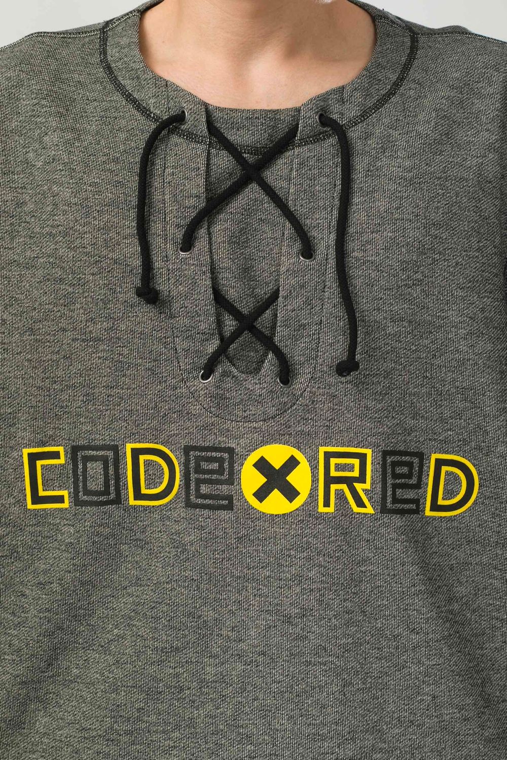 Футболка Codered Just Like in 96 Антрацит Меланж/Желтый принт