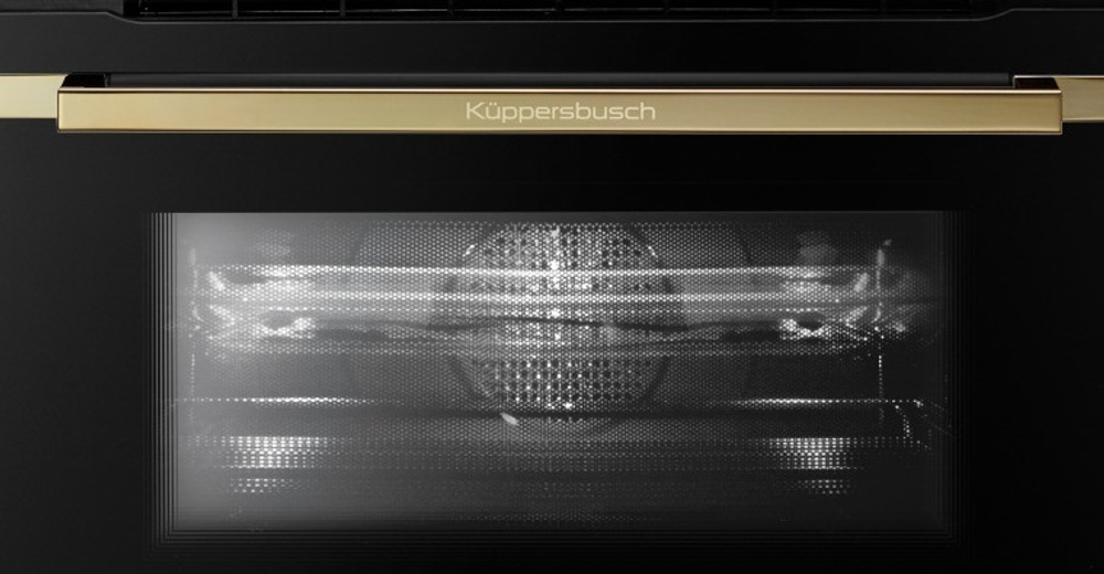 Компактный духовой шкаф с микроволнами Kuppersbusch CBM 6550.0 S4 Gold