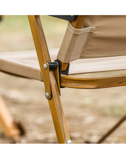 Кресло туристическое Naturehike MW02, черное, до 120 кг