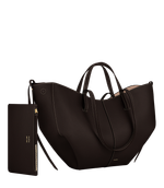 Сумка Polene Cyme EDITION TEXTURED EBONY