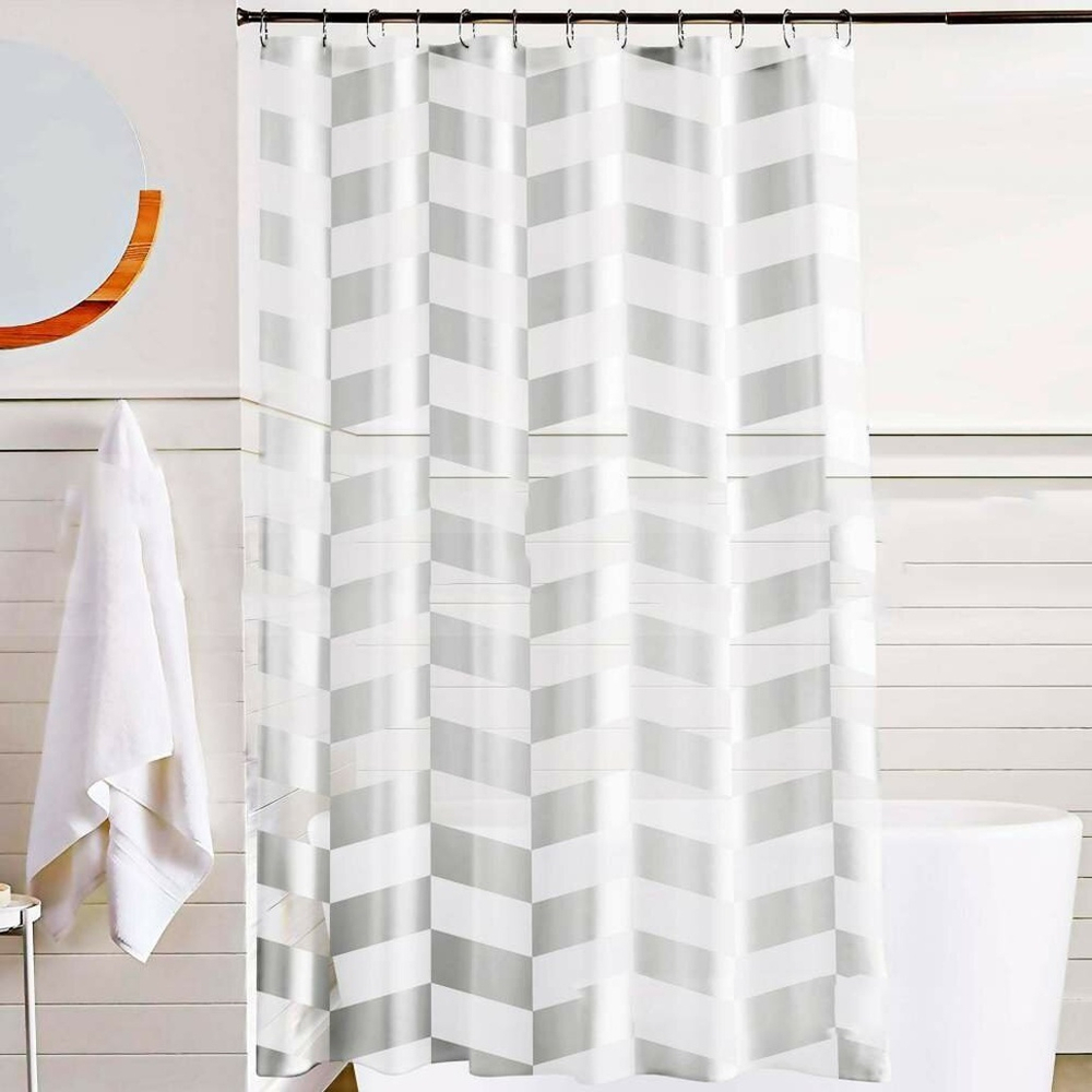 Штора для ванной 180*180см, PEVA