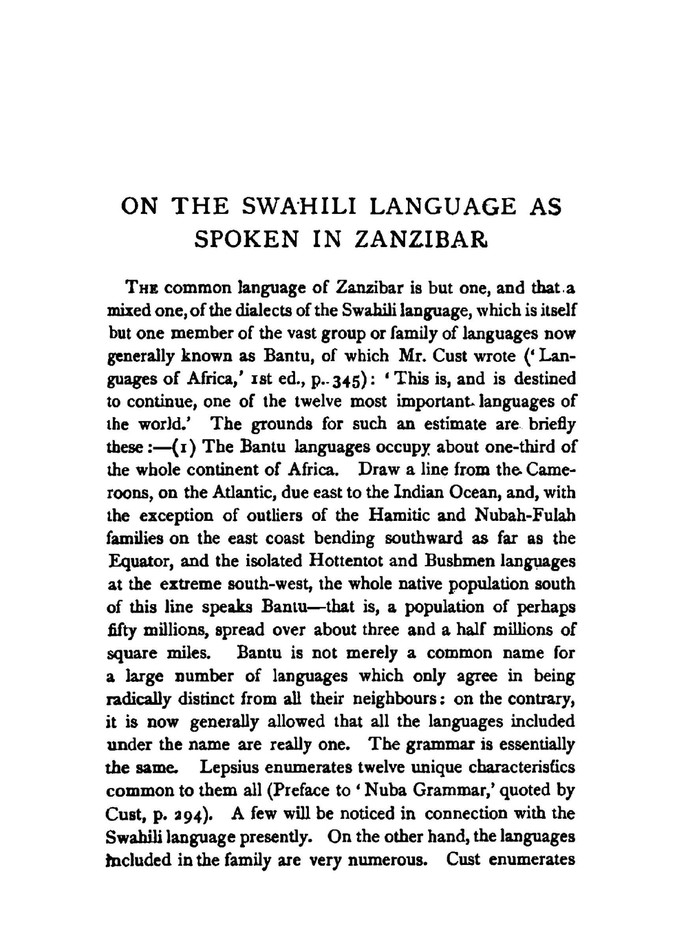 English-Swahili Dictionary | Arthur Cornwallis Madan