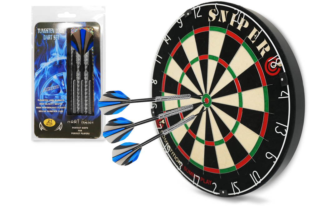 Комплект дротиков ATOM покрытие Вольфрам 21 GM