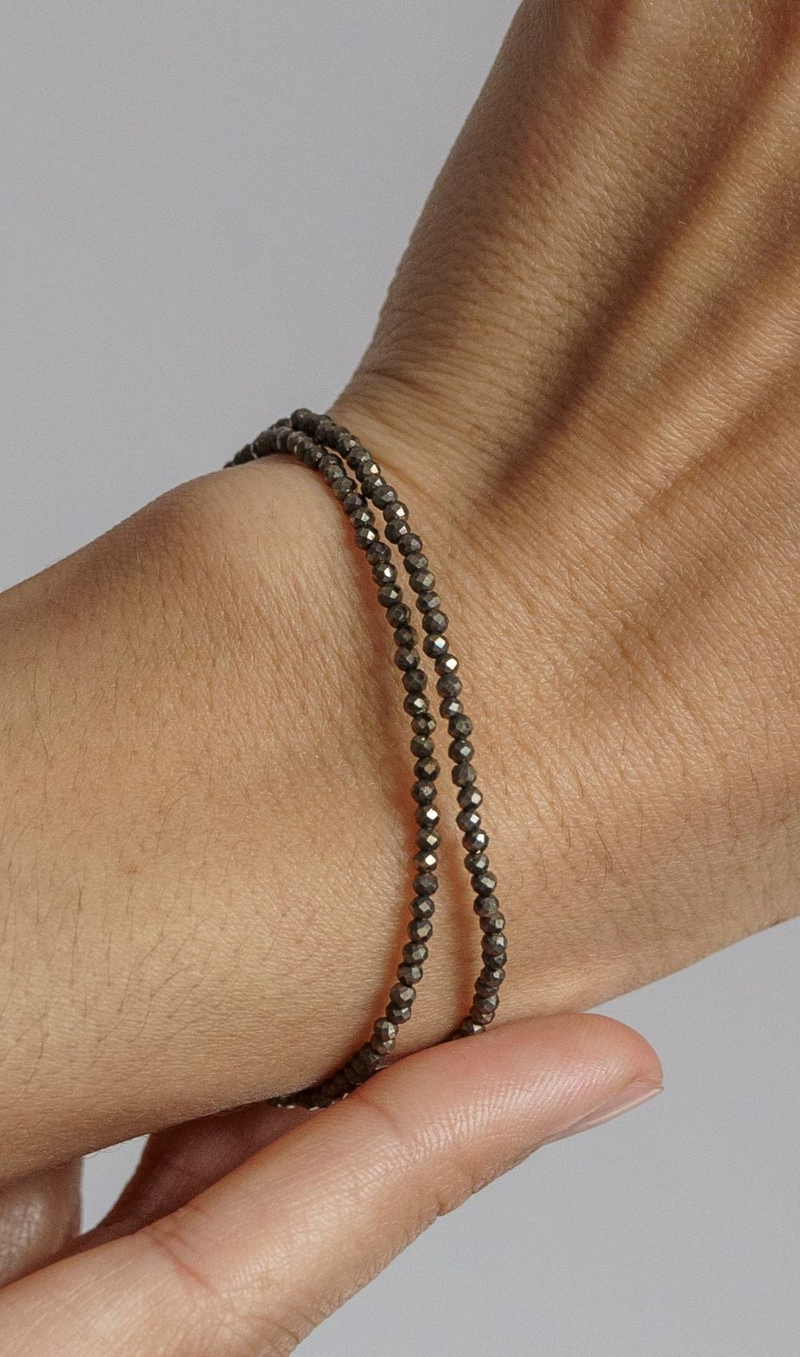 Чокер "Memo about Career" из пирита 33-38 см