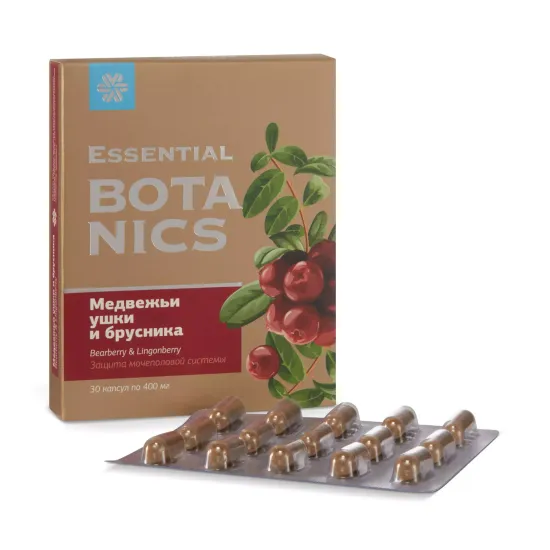 Медвежьи ушки и брусника Essential Botanics