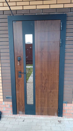 Дверь с терморазрывом входная Лабиринт NORD ПЛЮС с Терморазрывом и Стеклопакетом