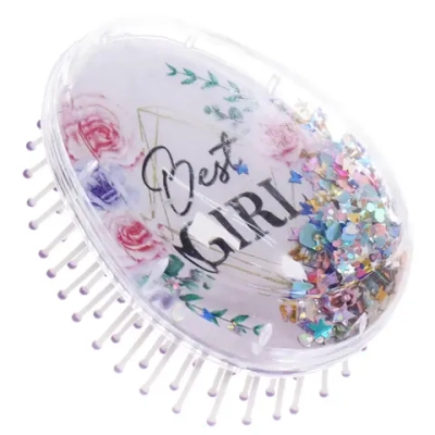 Расческа массажная «ТРАТТИ БУМ», Лучшая Девушка, 6*9 см