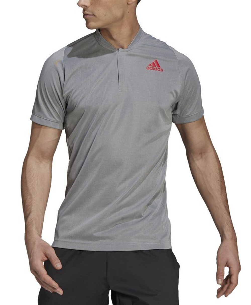 Мужское теннисное поло Adidas Freelift Polo Primeblue M - white/black