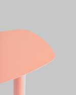 Журнальный столик Eanna L металл коралловый