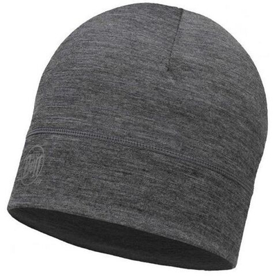 Шапка Buff Lightweight Merino Wool Hat Solid Grey