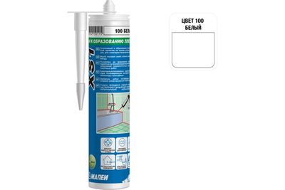 XS1, ТМ МАПЕИ, цвет №100 белый, 300мл, Китай, Герметик силиконовый