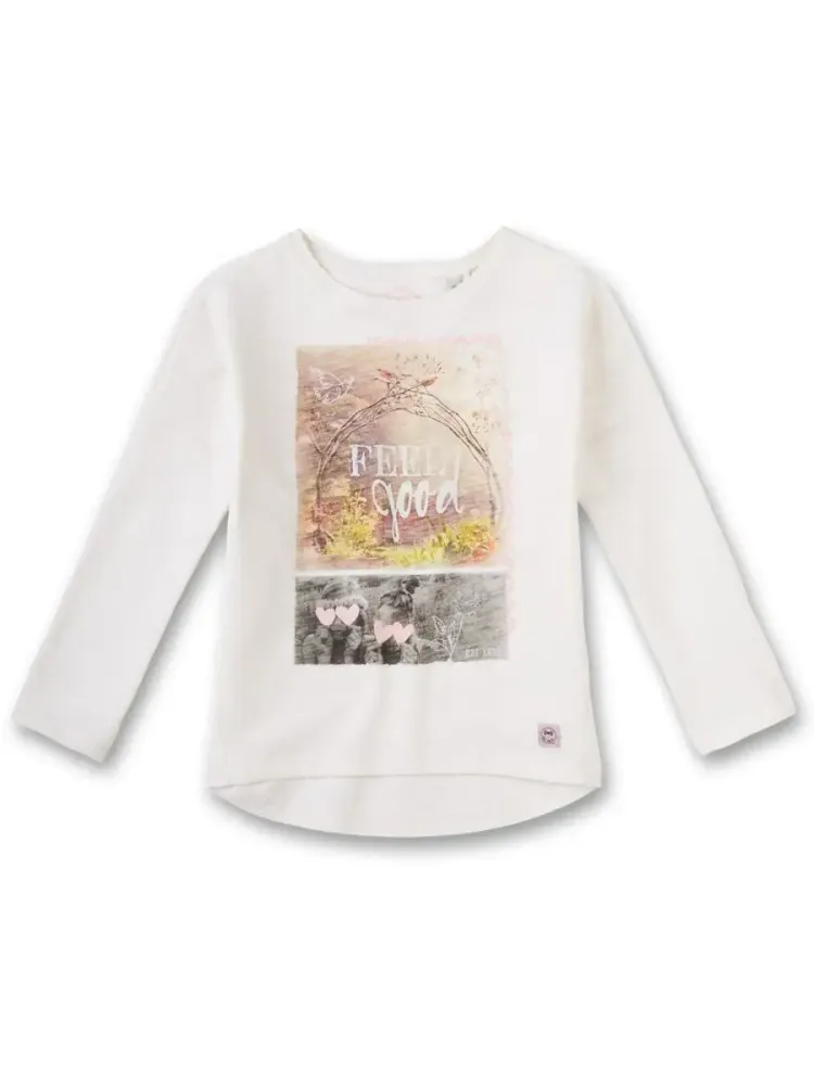 Лонгслив Eat Ants by Sanetta для девочки