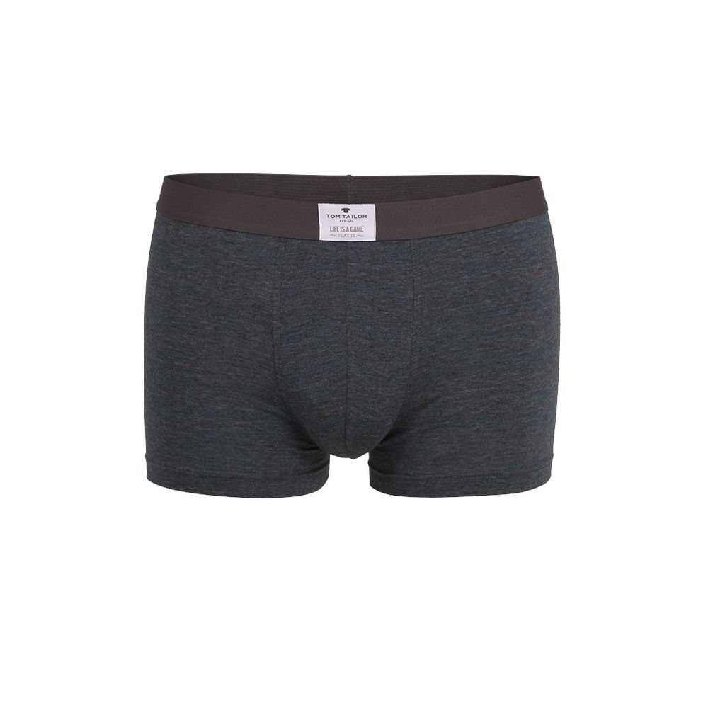 Мужские трусы боксеры темно-серые Tom Tailor 70410/5644 338