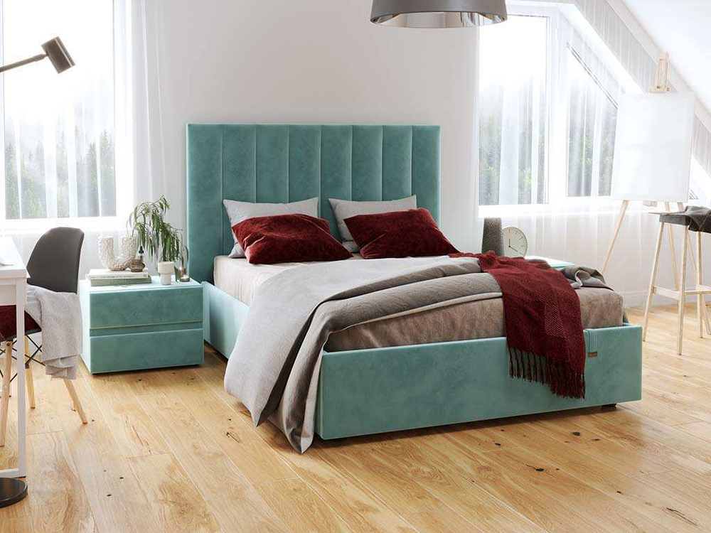 Кровать Ingrid 1400 модель 312 Ультра минт