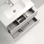 Тумба с раковиной Sancos Snob R SNR70/39W/CN7029 Bianco