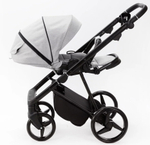 Детская коляска Adamex Quantum 3 в 1 Q-TK10 (СВ.СЕРЫЙ)