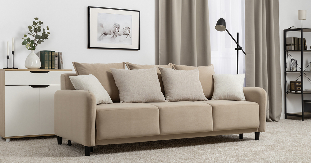 Дакота диван-кровать (кремовый)