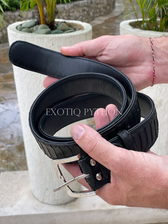 Ремень из кожи питона AC-60