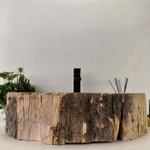 Раковина из окаменелого дерева OD-62420 57*45*15