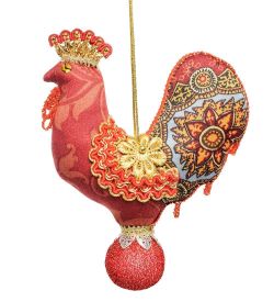 РусКукла RK-765 Кукла подвесная «Петушок»