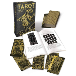 Набор "Таро Золото на Чёрном / Gold & Black edition Tarot"