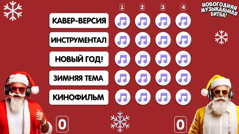 «Новогодняя Музыкальная Битва»