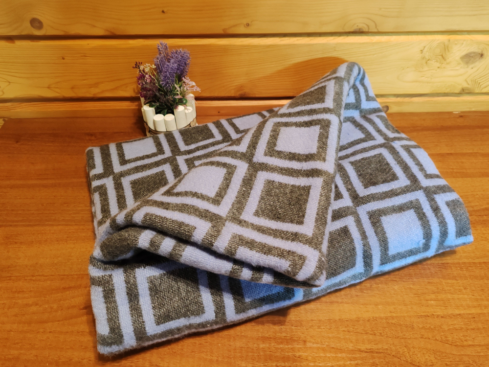 Одеяло 2 спальное, всесезонное, 30% шерсть, 190х200