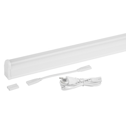 Линейный светодиодный светильник ЭРА LLED-01-04W-4000-B 4Вт 4000K L314мм с выключателем черный
