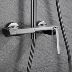 Душевая система Black&White Universe Gun Metal (UK5015MG)