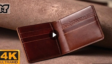 Выкройка кожаный кошелёк бифолд для банковских карт