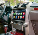 Магнитола для Lexus GX460 2009-2019 (поддержка Mark Levinson и 360) - Carmedia ZF-6018-DSP монитор 11" на Android 9, 4/64ГБ