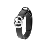 Пояс GUCCI G 2cm, 409417-0YA0P-1000