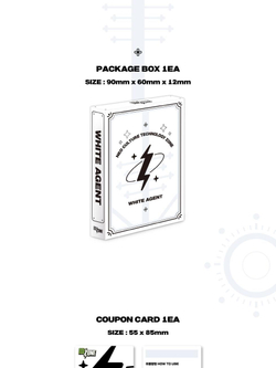 товары NCT - NCT ZONE Coupon Card WHITE AGENT Version