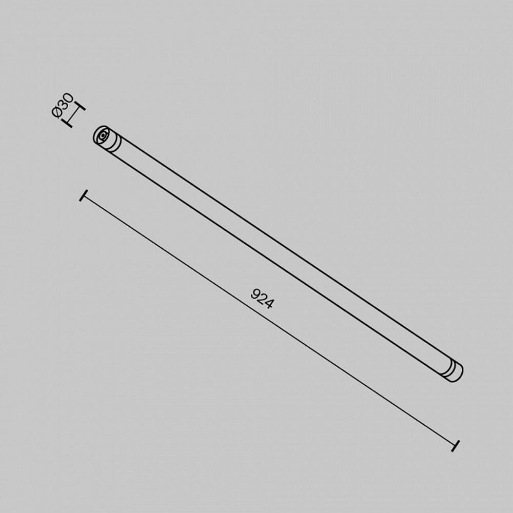 Соединитель линейный Maytoni  CA011-L900-B