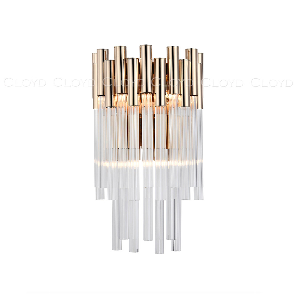 Бра Cloyd MASSOLIT W3 / выс. 48 см - золото (арт.20417)