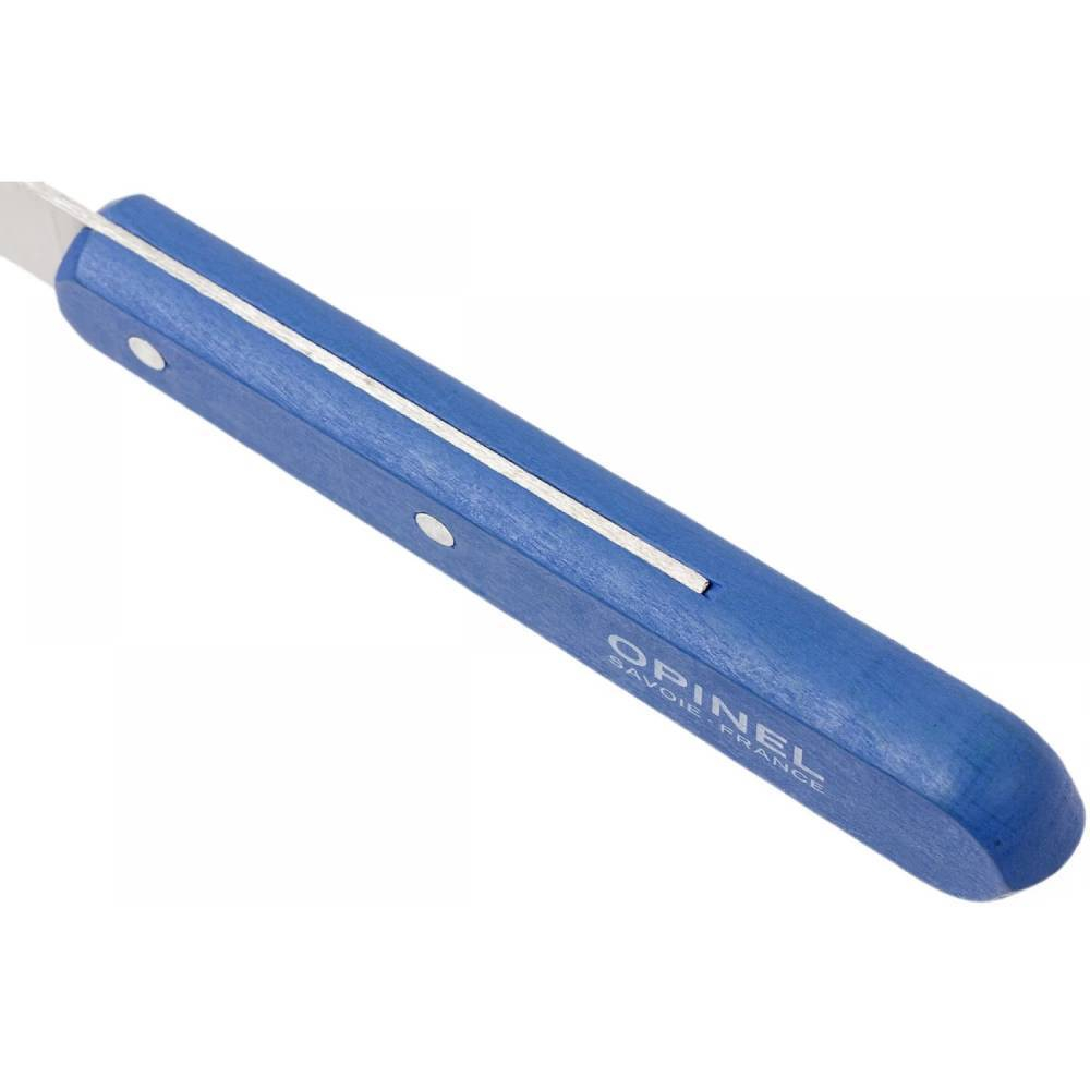 Нож столовый Opinel №112, нержавеющая сталь, блистер, голубой