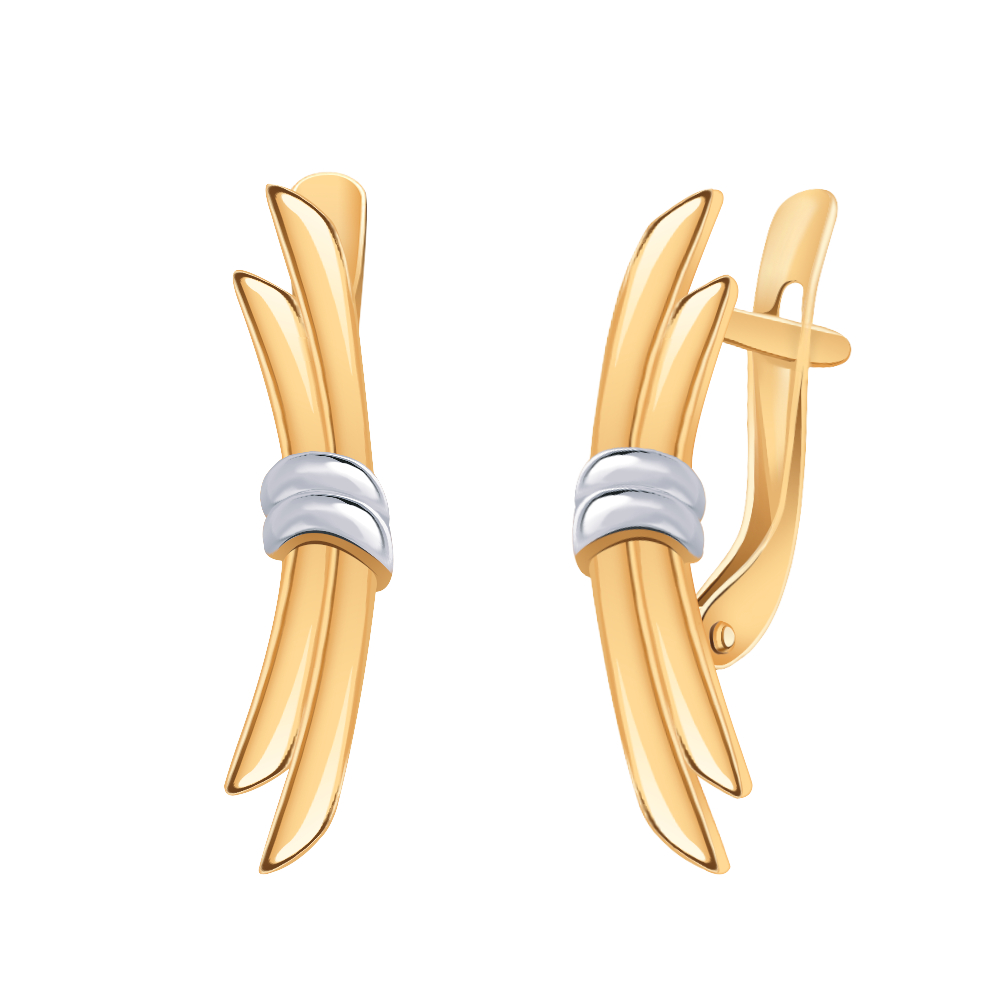 Серьги из золота 585 пробы