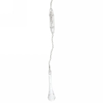 Гирлянда для дома БАХРОМА 2,0м*0,6м 50 ламп LED, с насадками Капля, Теплый белый (возможность соединения)