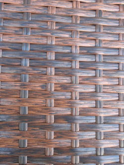 Шезлонг из искусственного ротанга Империал цвет Шоколад