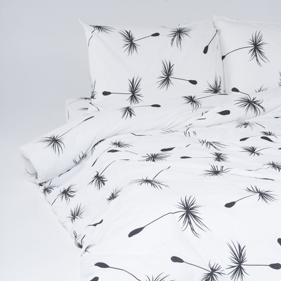 Простыня на резинке  Fiori 6,  90x200х30 , ранфорс  DOMTEKC