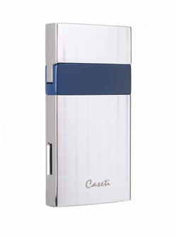 Зажигалка Caseti сигарная турбо, серебристая CA438-4