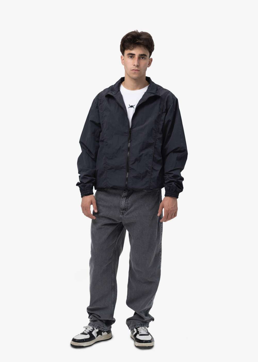 Джинсы Молодость Basic серые