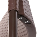 Стул складной 45*50*86см «Венеция» рисунок под ротанг