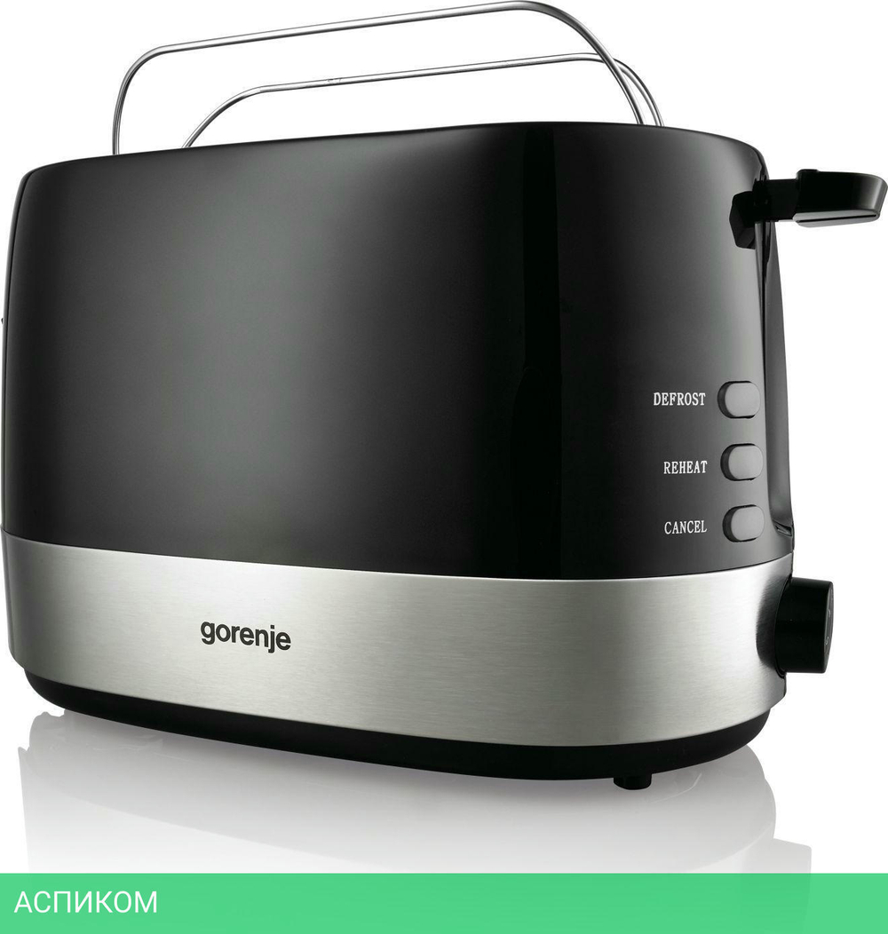 Тостер Gorenje T850BK черный (498314)