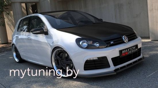 Диффузор переднего бампера VW Golf 6 R