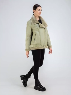 Дубленка авиатор натуральная зимняя