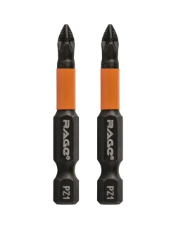 Биты магнитные S2 PZ1 x 50 мм 2 шт RAGE by VIRA