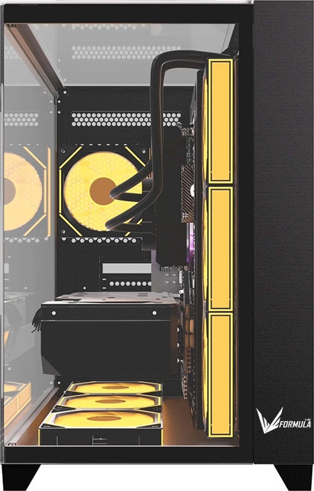 Корпус mATX Formula V CRYSTAL Z9M B