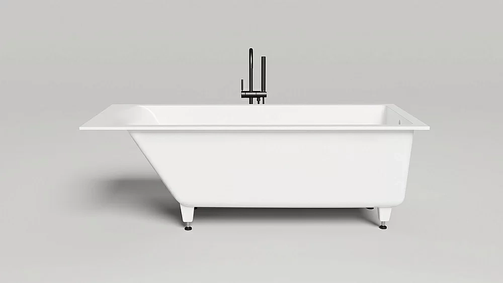 Ванна Salini Cascata S-Sense 170x75 104113M белая матовая